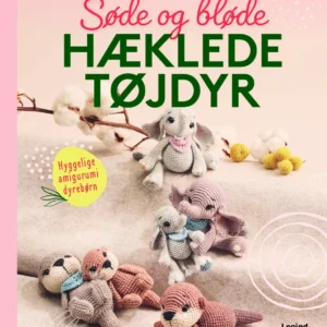 Søde og bløde hæklede tøjdyr