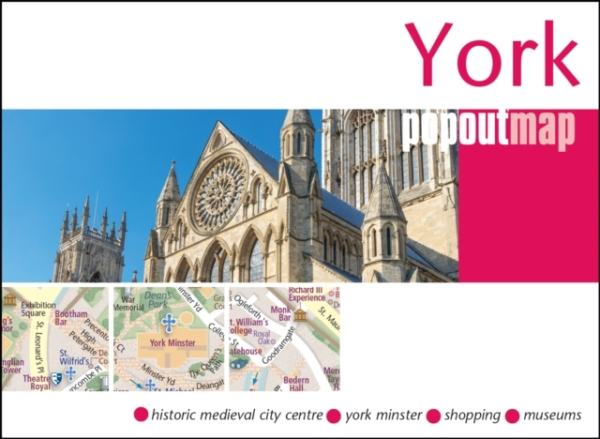 York Popout Mappocket Size Pop Up City Map Of York