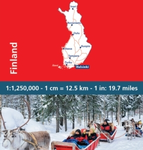 Finland - Michelin National Map 754Map