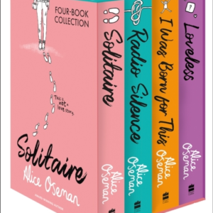 Alice Oseman Four-Book Collection Box Set (Solitaire, Radio Silence, I Was Born For This, Loveless)