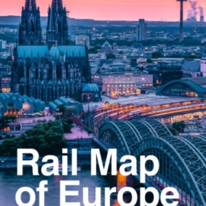 Collins Rail Map Of Europe