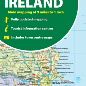 2026 Collins Road Map Of Ireland Folded Map