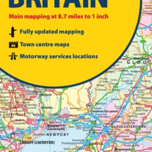 2026 Collins Road Map Of Britain Folded Map