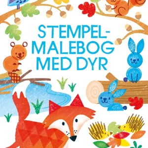 Alvildas stempel-malebog med dyr