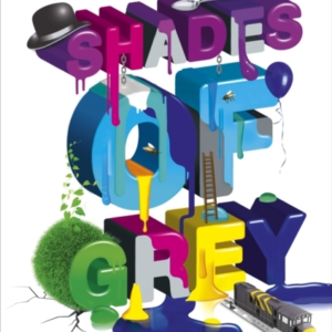 Shades Of Grey For Fans Of Douglas Adams And Terry Pratchett