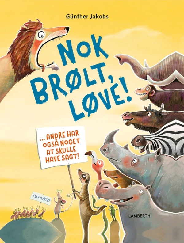Nok brølt, løve