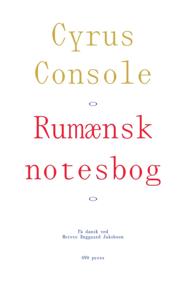 Rumænsk notesbog