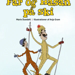 Far og Hasan på ski