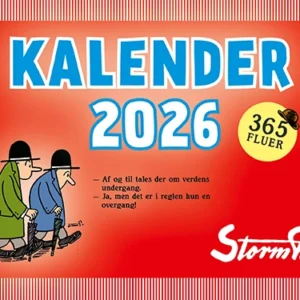 Storm P. - Kalender 2026 - 365 fluer