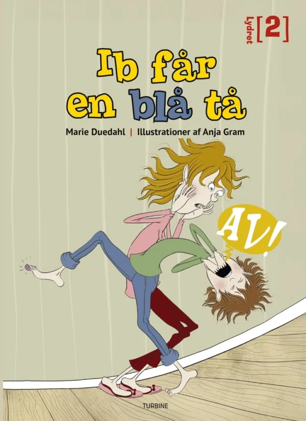 Ib får en blå tå