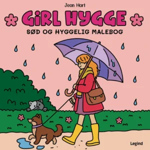 Malebog: Girl Hygge - Cozy Coloring