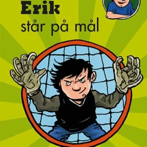 Erik står på mål