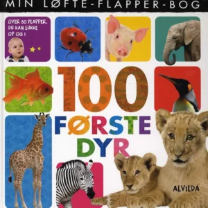 Min løfte-flapper-bog - 100 første dyr