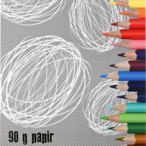 Tegneblok A4 50 sider 90 gr