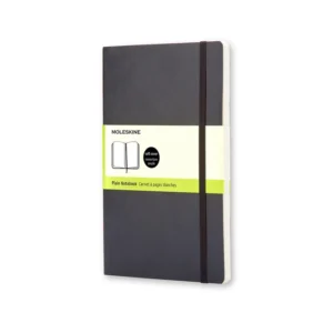 Notesbog Moleskine pocket sort m/192 blanke ark soft cover