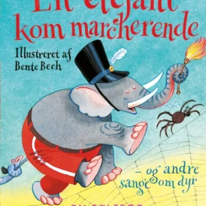 En elefant kom marcherende