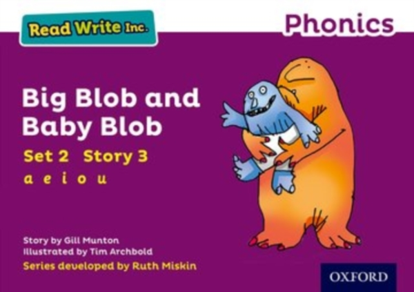Read Write Inc. Phonics: Big Blob And Baby Blob Purple Set 2