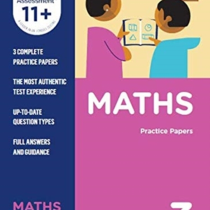 11+ Practice Papers Maths Pack 3 Multiple Choice