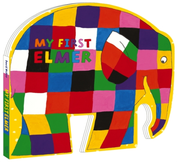 My First Elmer Shaped Board Book