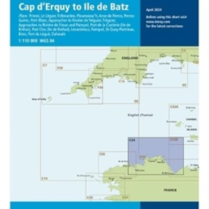 Imray Chart C34Cap D'Erquy To Ile De Batz