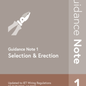 Guidance Note 1 Selection & Erection