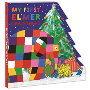 My First Elmer Christmasshaped Board Book