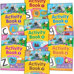 Jolly Phonics Activity Books 1-7In Precursive Letters (Briti
