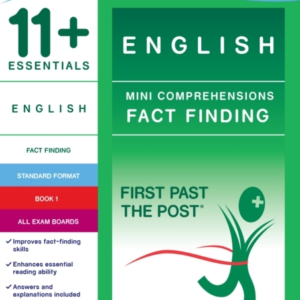 11+ Essentials English: Mini-Comprehensions Fact-Finding Book 2