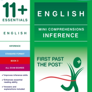 11+ Essentials English Mini Comprehensions Inference Book 3