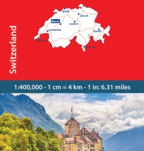 Switzerland 2025 - Michelin National Map 729