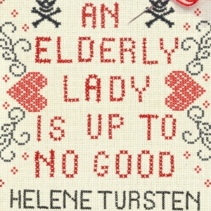 AN ELDERLY LADY IS UP TO NO GOOD