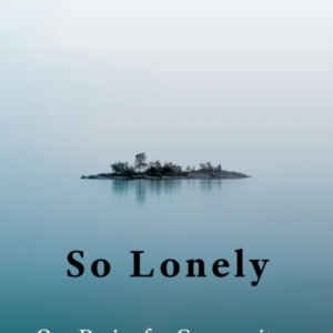 SO LONELYOUR DESIRE FOR COMMUNITY - AND WHAT DRIVES US APART