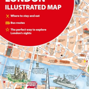 Discovering London Illustrated Map