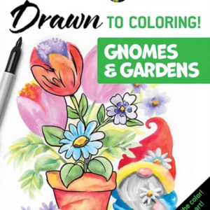 Creative Haven Gardens & Gnomes: Draw The Lines! Draw The Li