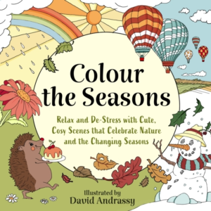 Colour The Seasons Relax And De-Stress With Cute, Cosy Scene