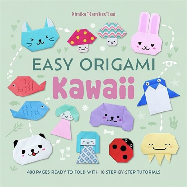 EASY ORIGAMI KAWAII 400 PAGES READY TO FOLD WITH 10 STEP-BY-
