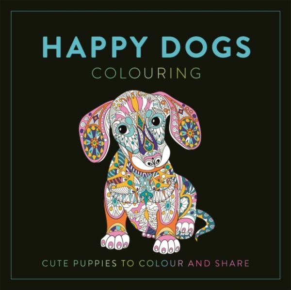 Happy Dogs Colouringcute Puppies To Colour And Share