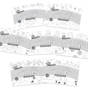 Jolly Phonics Handwriting Books Complete Set 1-7In Print Let