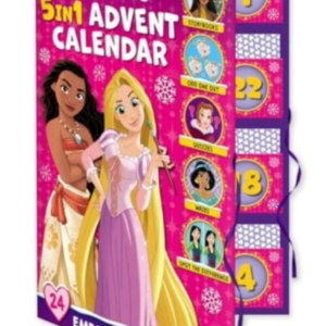 Disney Princess 5-In-1 Advent Calendar