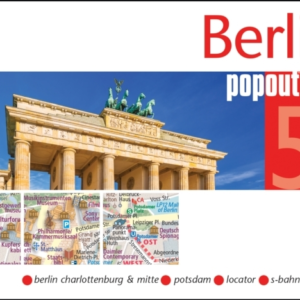 Berlin Popout Mappocket Sized Pop Up Map Of Berlin City Cen