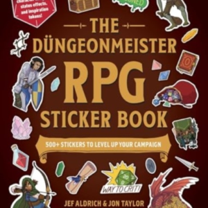 THE DUNGEONMEISTER RPG STICKER BOOK 500+ STICKERS TO LEVEL U