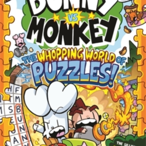 BUNNY VS MONKEY THE WHOPPING WORLD OF PUZZLES (A PHOENIX CO