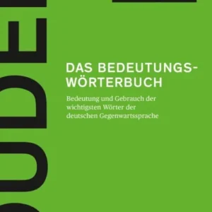 Duden (10) - Das Bedeutungswörterbuch