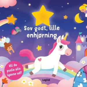Pust lyset ud: Sov godt, lille enhjørning