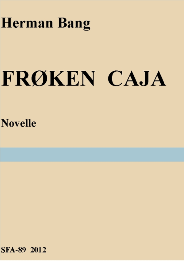 Frøken Caja