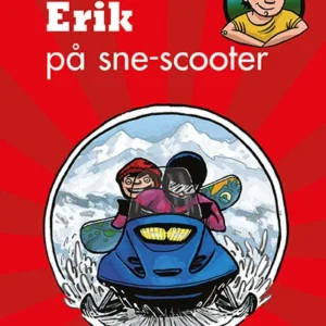 Erik på sne-scooter