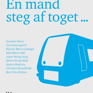 En mand steg af toget -