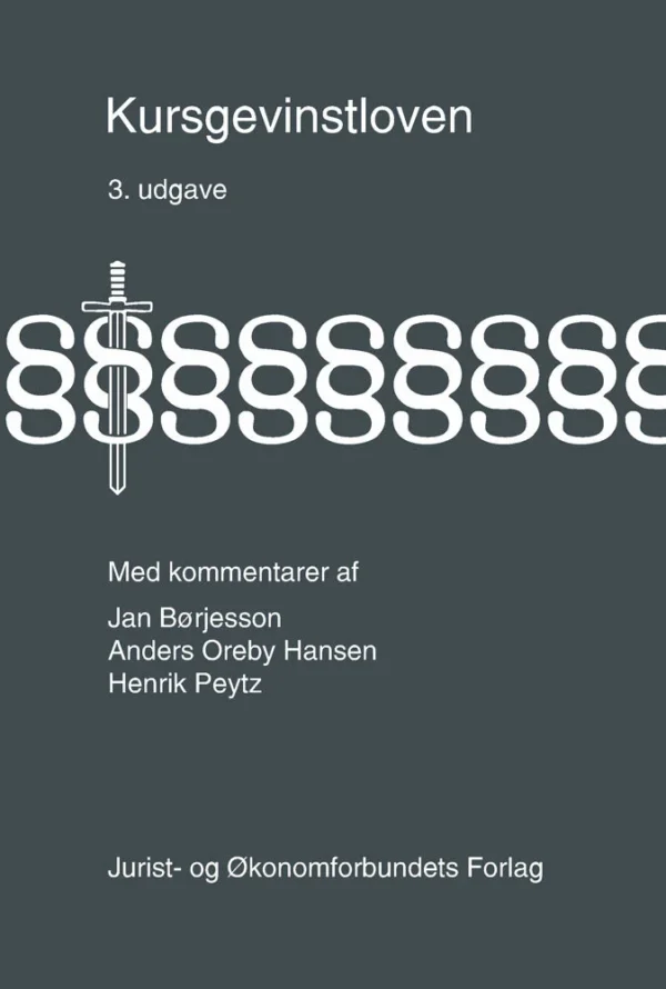 Kursgevinstloven med kommentarer