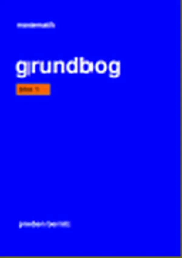 Grundbog, trin 1