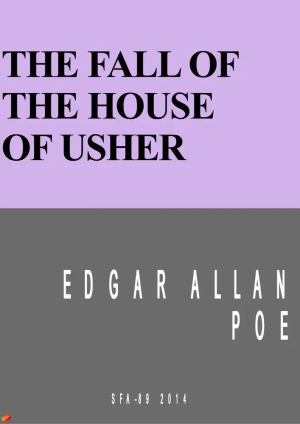 The fall of the House of Usher